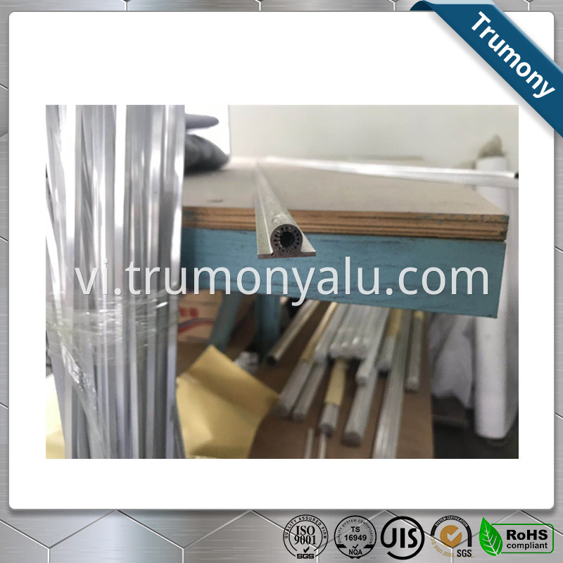 Aluminum Round Tube With Plate